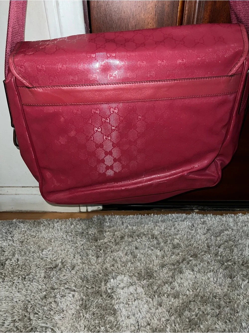 Gucci diaper bag